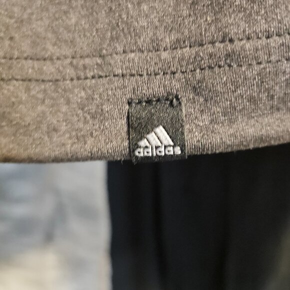 Adidas Golf ClimaCool 1/4 Zip Gray Heather Stretch Sleeveless Vest Men's 2XL - Picture 5 of 5